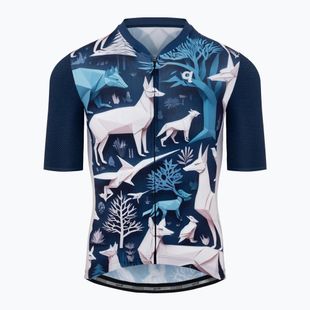 Pánsky cyklistický dres Quest Origami Fauna