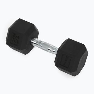 Pogumovaná činka XTREXO Hex HXD100 10 kg