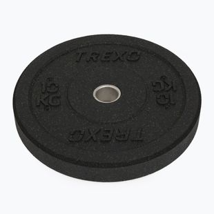Olympijské nárazníkové závažia XTREXO čierne TRX-BMP1 1 kg
