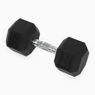 Pogumovaná činka XTREXO Hex 17,5 kg