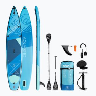 Doska SUP AQUASTIC Touring 12'6" 2024 modrá
