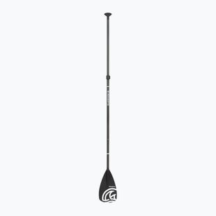 SUP pádlo 3-dielne AQUASTIC SUP Fibre + Carbon čierne