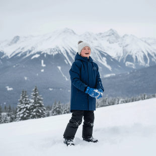 Detská lyžiarska bunda KADVA Skiro Jacket Jrb navy blue