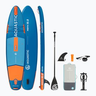 Súprava doska SUP nafukovacia AQUASTIC Perth 10'8" all-round blue