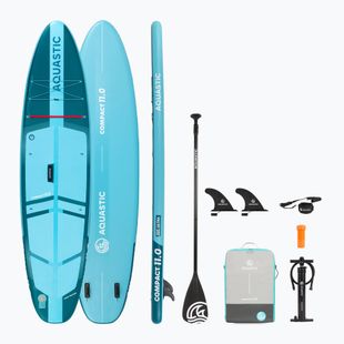 Súprava doska SUP nafukovacia Compact 11'0" modrá