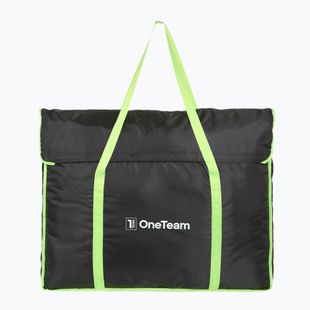 Taška na prenášanie bránky OneTeam Swiftgoal 150 x 90 cm čierna/zelená