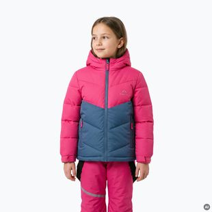 Detská zateplená bunda Kadva Zippi KDG WP 5K/3K ružová