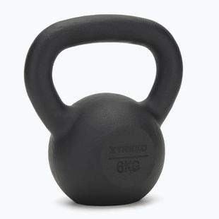 Liatinový kettlebell XTREXO 6 kg black