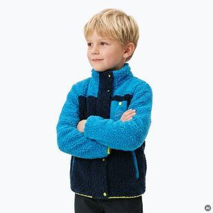 Detská fleece mikina KADVA RODVIK KDB modrá