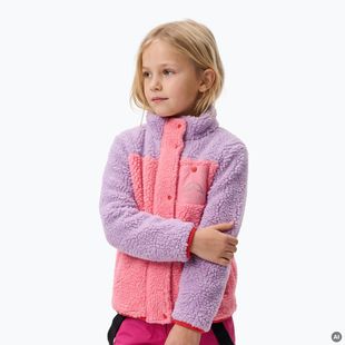 Detská fleece mikina KADVA RODVIK KDG ružová