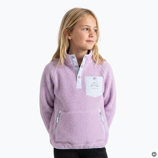 Bluza polarowa dziecięca KADVA RODIA JRG fioletowy