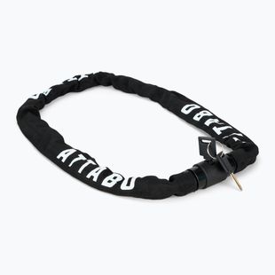 ATTABO C.100 zámok na bicykel 6 mm reťaz čierna