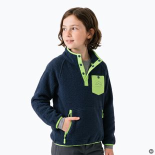 Detská fleece mikina KADVA RODIA JR modrá