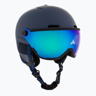 Lyžiarska prilba ATTABO Avens 2.0 Visor modrá