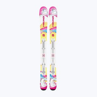 Detské zjazdové lyže + viazanie HEAD Unicorn Easy JRS + Jrs 4.5 GW CA unicorn