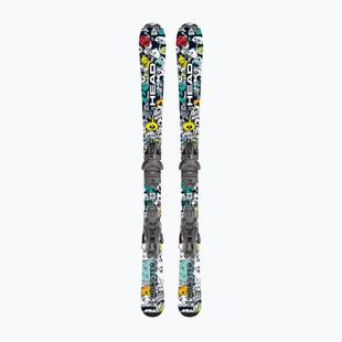 Detské zjazdové lyže + viazanie HEAD Monster Easy JRS+Jrs 4.5 GW CA white/black