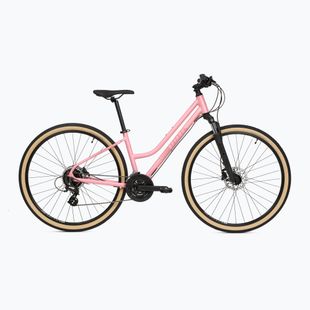 Dámsky crossový bicykel ATTABO SANO 3.0 28" pink
