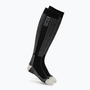 Pánske lyžiarske ponožky Woolcano SCK1097 czarny/szary