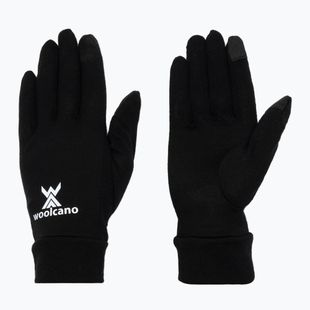 Detské rukavice Woolcano GLV1105 Czarny