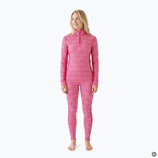 Dámska termo súprava Woolcano SET1121 Pink