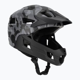 Detská cyklistická prilba ATTABO Predator full face gray