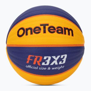 Basketbalová lopta  OneTeam Rim Rush Fiba 3x3 blue