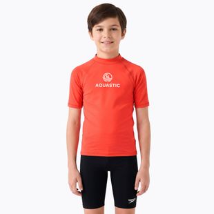 Detské tričko AQUASTIC Rimos UV 50+ UPF orange