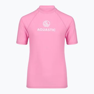 Detské tričko AQUASTIC Rimos UV 50+ UPF pink