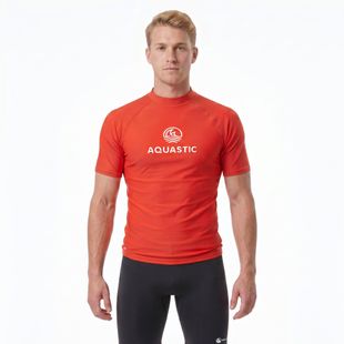 Pánske tričko AQUASTIC Rimos UV 50+ UPF orange