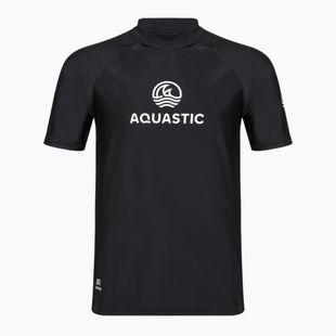 Pánske tričko AQUASTIC Rimos UV 50+ UPF black