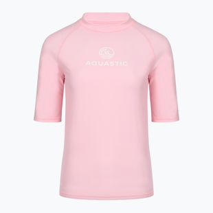 Dámske tričko AQUASTIC Rimos WMNS UV 50+ UPF pink
