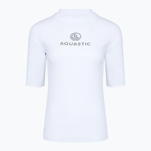 Dámske tričko AQUASTIC Rimos WMNS UV 50+ UPF white