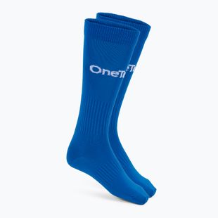 Detské futbalové ponožky OneTeam Precision football socks blue