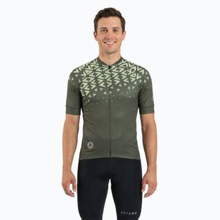Pánsky cyklistický dres ATTABO Tevi green