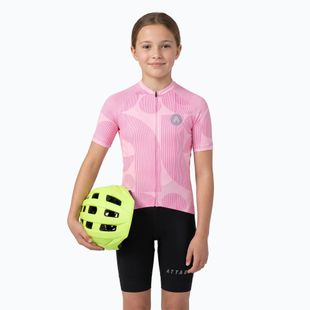 Detský cyklistický dres ATTABO Vites WMNS pink