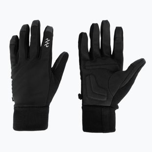 Cyklistické rukavice ATTABO LOREEF GLOVES vetruodolné zateplené black