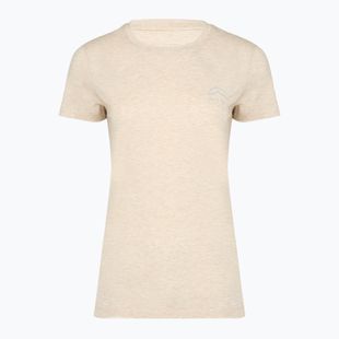 Dámske trekingové tričko KADVA Merivra merino beige