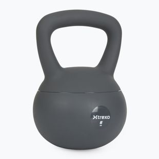 Mäkký kettlebell XTREXO 4 kg grey