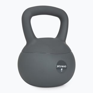 Mäkký kettlebell XTREXO 8 kg grey