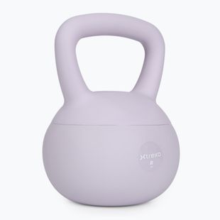 Mäkký kettlebell XTREXO 8 kg purple