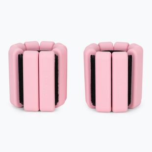 Závažia na členky a zápästia  XTREXO SCULPT 2 x 1 kg pink