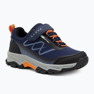 Detské trekingové topánky Kadva Rocky Trail Low WaterProof Softshell navy / black