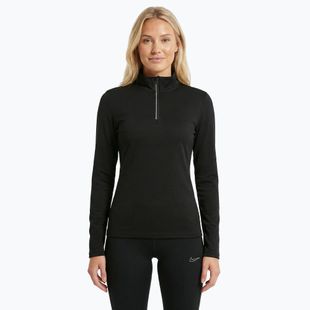 Dámska termo mikina WOOLCANO Merino TOP0545 black