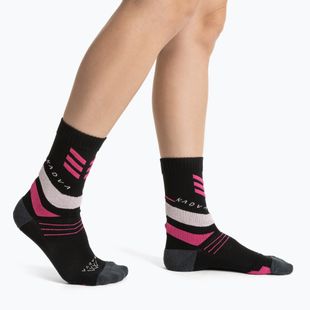 Dámske ponožky KADVA Stride Coolmax 2 páry čierne