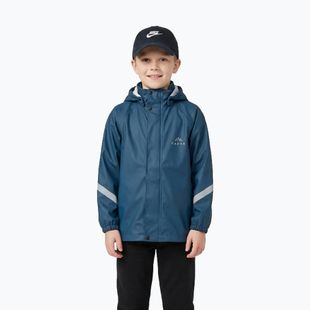 Detská nepremokavá bunda KADVA AquaLock JR navy blue