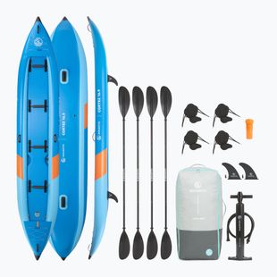 Nafukovací kajak 4-osobowy AQUASTIC Cortez 16'9" hybrid blue