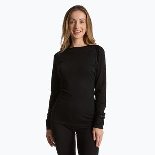 Dámska termo mikina WOOLCANO 100% Merino TOP0541 black