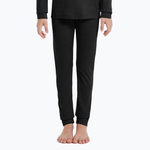 Detské termo nohavice WOOLCANO Merino 100% PANT0975 black