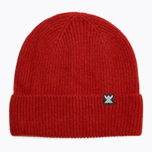 Čiapka  WOOLCANO MERINO 100% HAT0440 burgundy