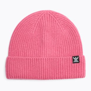 Zimná čiapka WOOLCANO Merino 100% HAT0440 pink
